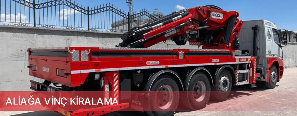 Aliağa İlçemi Vinç Kiralama